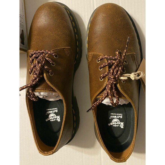Dr Martens 1461 SR Brown Lace Parker Life Shield WP Leather 9W/8M SoftWair NEW main image 5